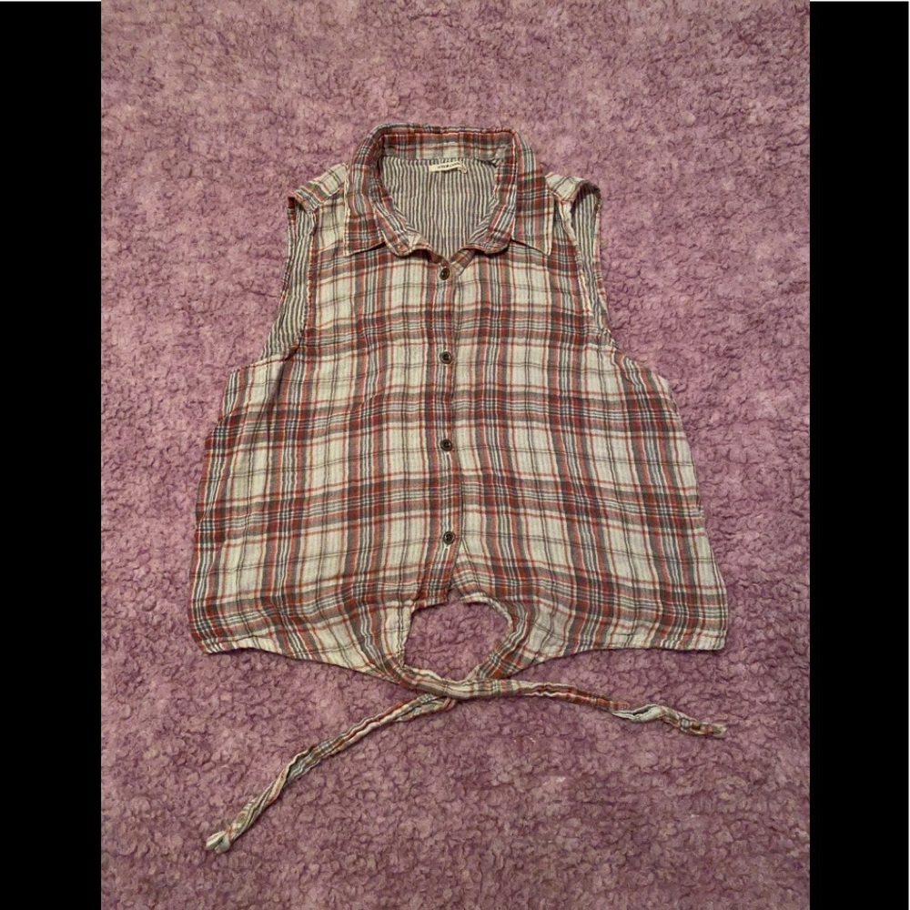 🛑Plaid Tank Top
